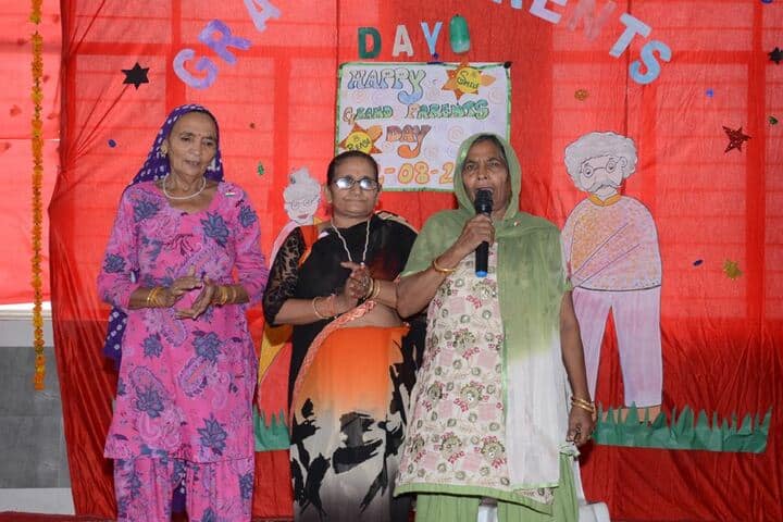 C R Saini Public School-Grand Parents Day