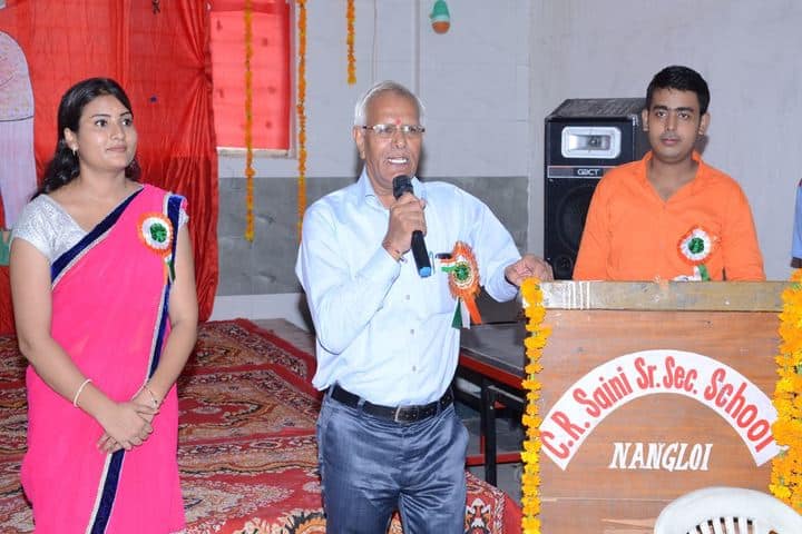 C R Saini Public School-Speech