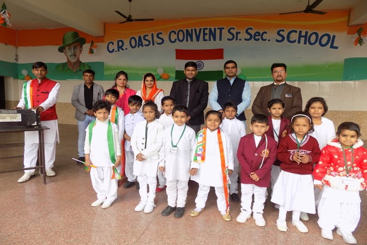 C.R. Oasis Convent School-Independence Day