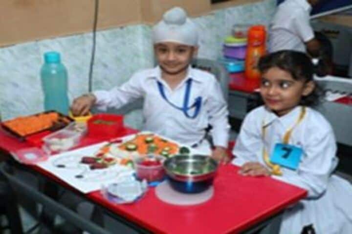 Cambridge Foundation Senior Secondary School-Vegetables Cutting