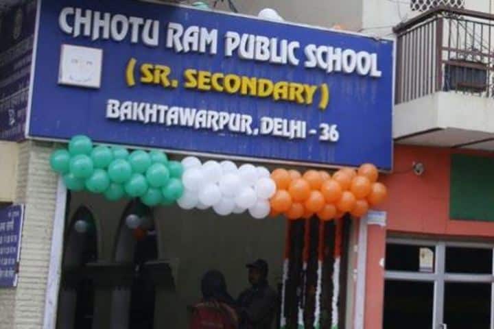 Chhotu Ram Public School-Campus View