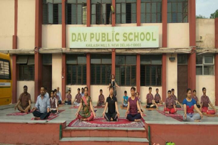 D A V Public School-Meditation