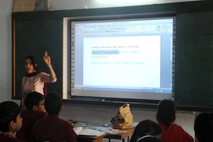 D A V Public School-Smart Classrooms