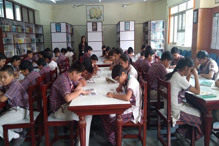 Shaheed Rajpal D A V Public School-Library
