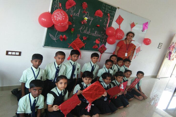 Icon International School-Red Day