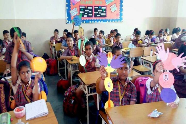 M L Khanna DAV Public School-Earth Day Activity