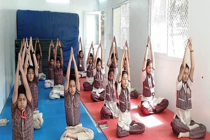 M L Khanna DAV Public School-Yoga Class