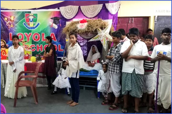 Loyola English Medium School-Christmas Celebrations