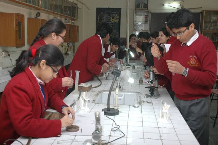Darbari Lal DAV Model Senior Secondary School-Biology lab