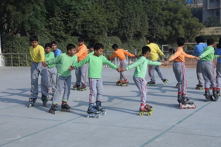 G D Goenka Public School Dwarka-Skating Area