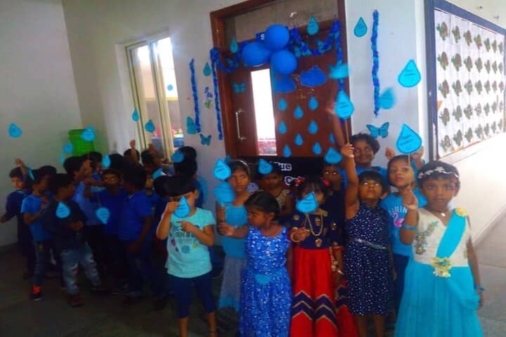 P E S Public School-Blue Day