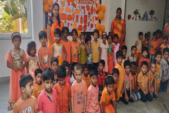 P E S Public School-Orange Day