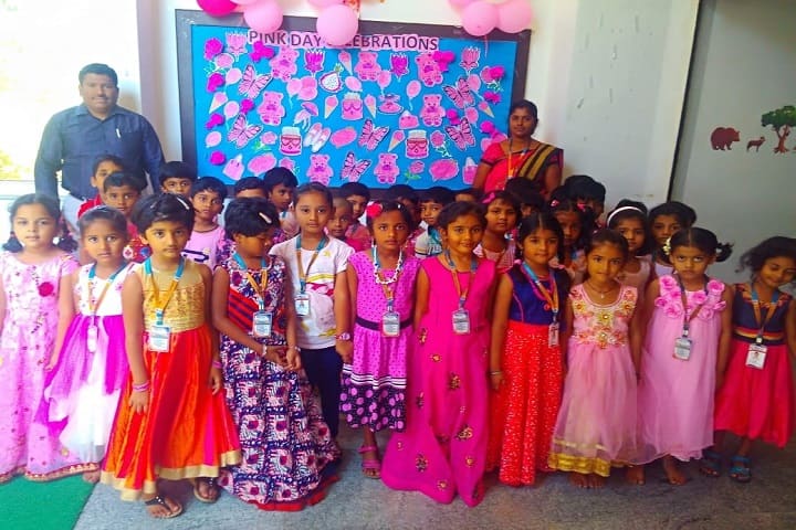 P E S Public School-Pink day Celebrations
