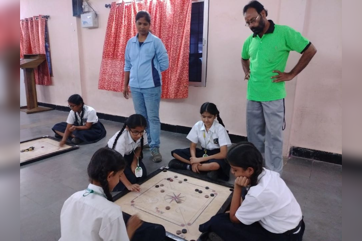 Pallavi Model School-Indoor Game Competition