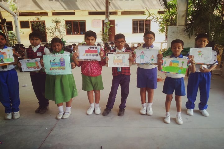 Rainbow Public School-Painting Competition