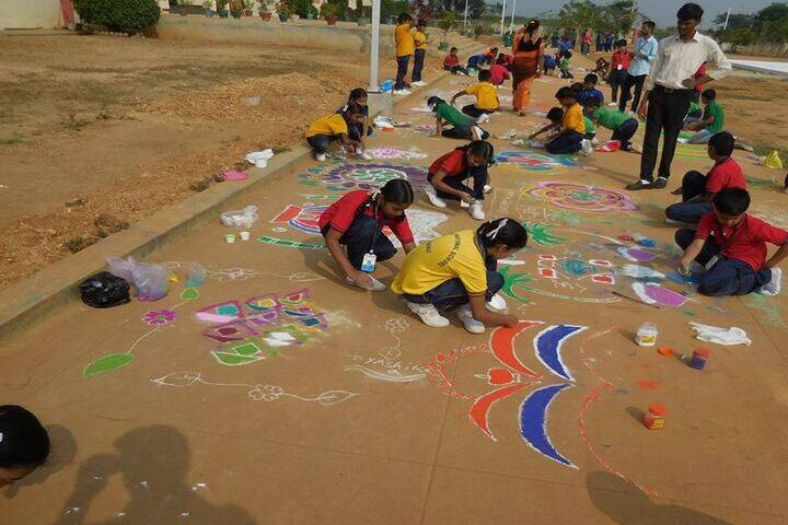 Ramireddy Subbaramireddy International School-Rangoli