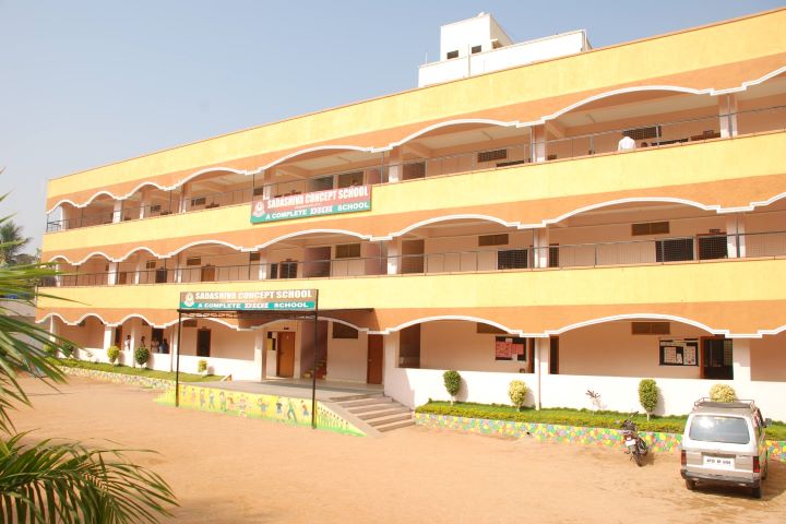 Sadashiva High School-Campus view