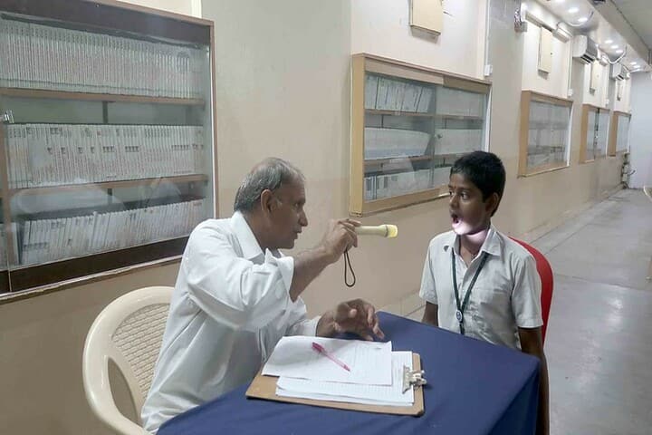 Sai Baba Central School-Medical Checkup