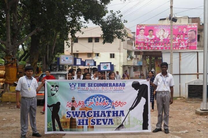 The Secunderabad Public School-Swachta Team