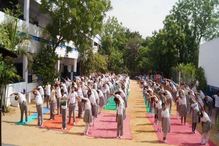 The Secunderabad Public School-Yoga Day