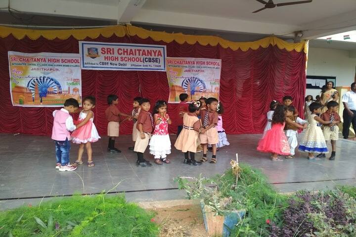 Sri Chaitanya High School-Dancing Activity