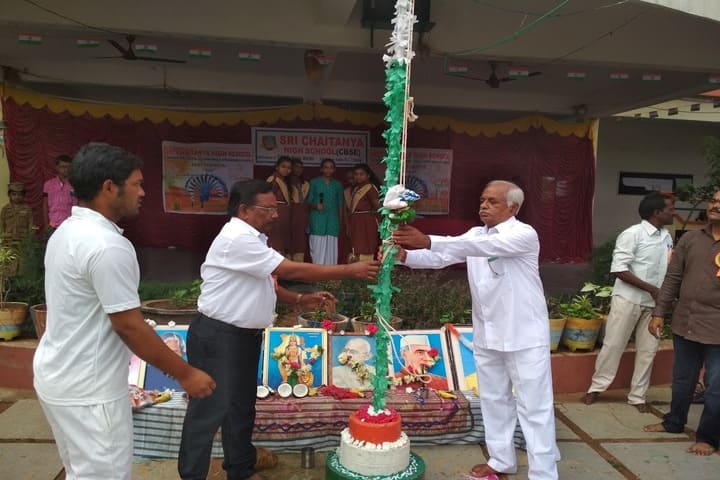 Sri Chaitanya High School-Independence Day Celebrations