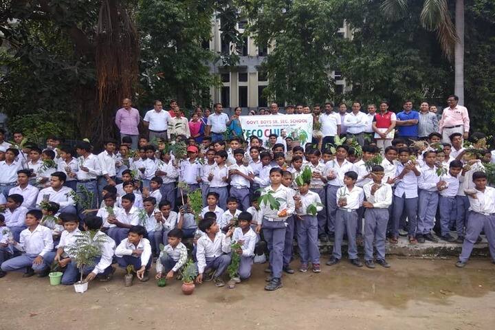 Government Boys Senior Secondary School-Earth day