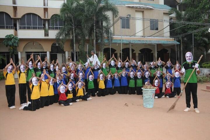 Sri Shridi sai Vidya niketan school- Swachh bharat