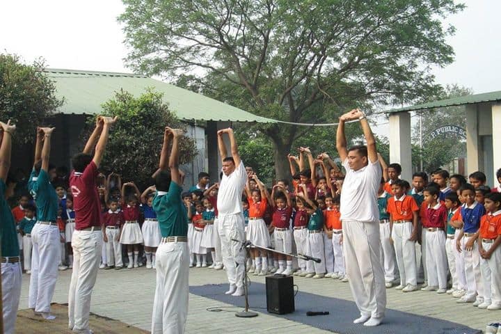 ITBP Public School-Yoga