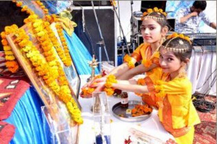 J R Public School-Pooja Event