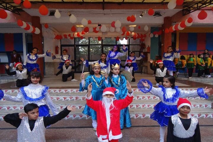 Jinvani Bharti Public School-Christmas Celebration