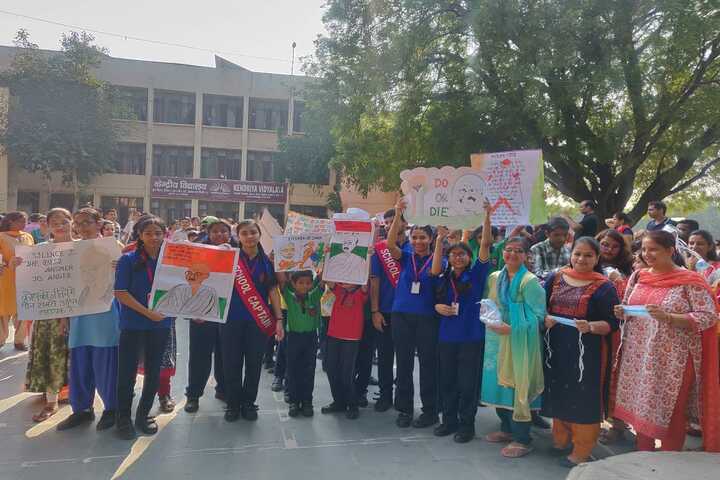 Kendriya Vidyalaya-FiT India Plogging Run