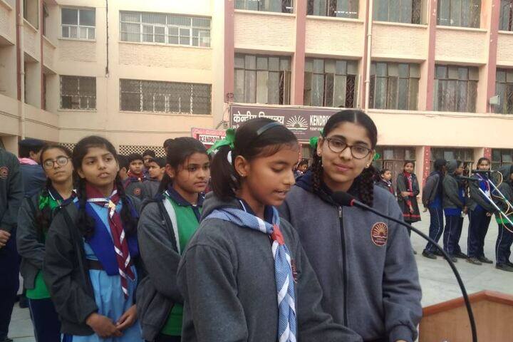 Kendriya Vidyalaya-Thinking Day