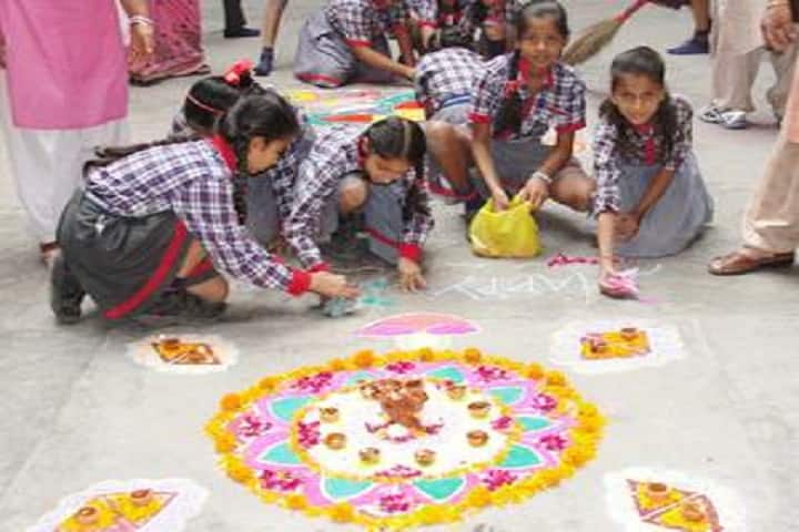 Kendriya Vidayalaya- Rangoli Competition