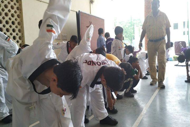 Maharaja Agarsain Public School-Taekwondo