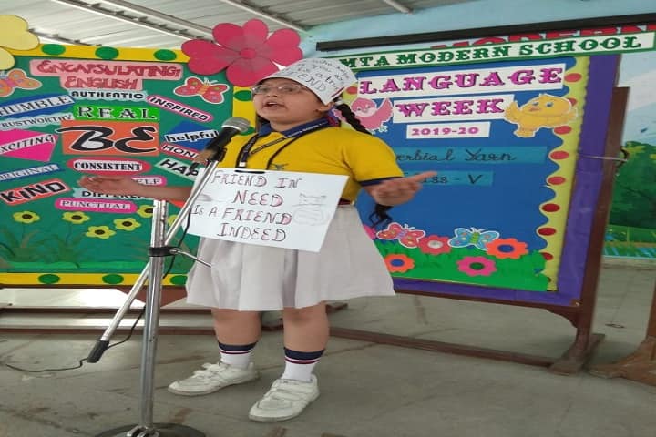 Mamta Modern Senior Secondary School-Celebrating Language Week