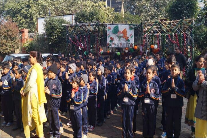 Modern International School-Morning Assembly