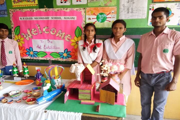NP Co Ed Secondary School-Events art exhibition