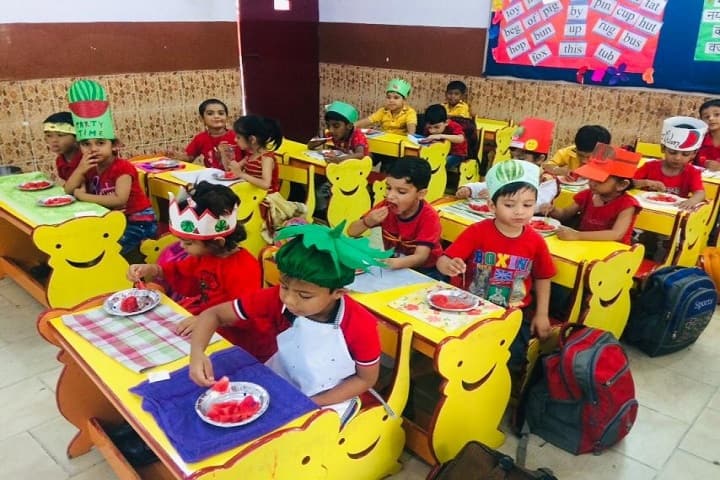 North Delhi Public School-Kids classroom