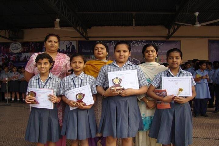 Notre Dame School-Awards distribution