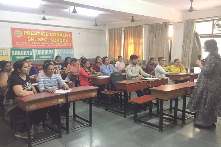 Prestige Convent Senior Secondary School-Teachers workshop