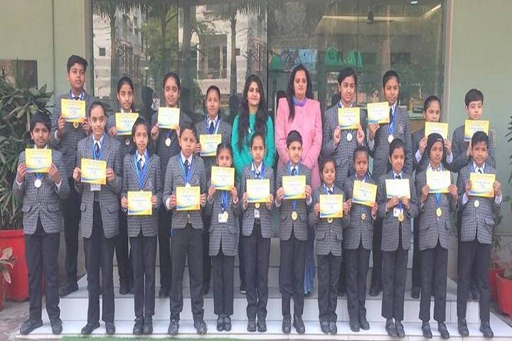 Prestige Convent Senior Secondary School-Winners of Calligraphy competition