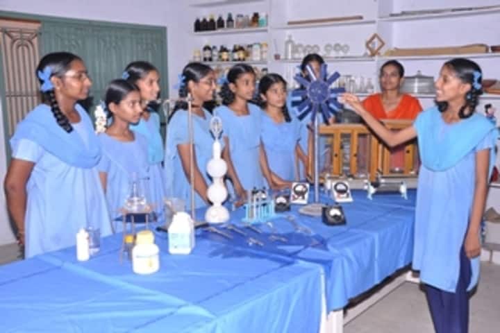 Ushodaya English Medium School-Physics lab