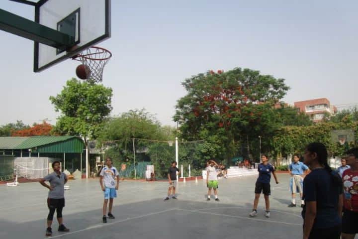 Queens Valley School-Basket Ball Court