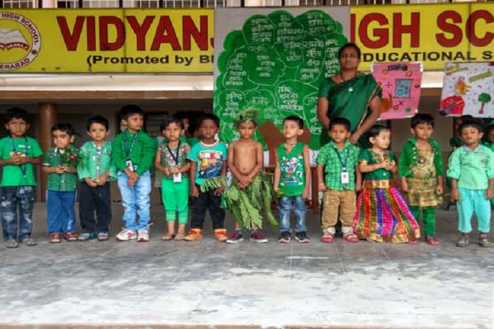 Vidyanjali Co Education English Medium High School-Green Day Celebrations