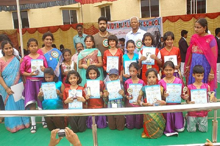 Vidyanjali Co Education English Medium High School-Telugu Day Celebrations