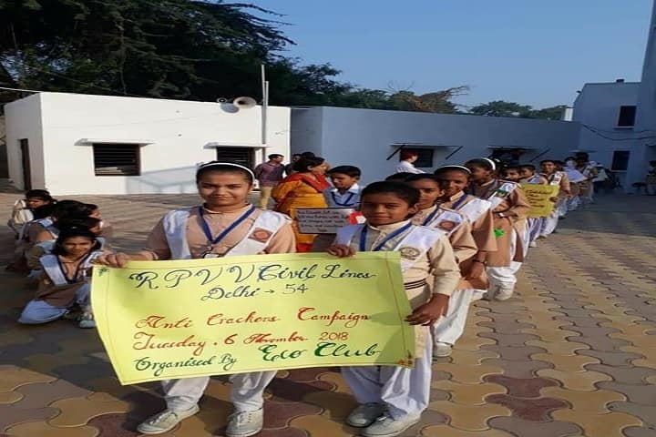 Rajkiya Pratibha Vikas Vidyalaya-Crackers Campaign