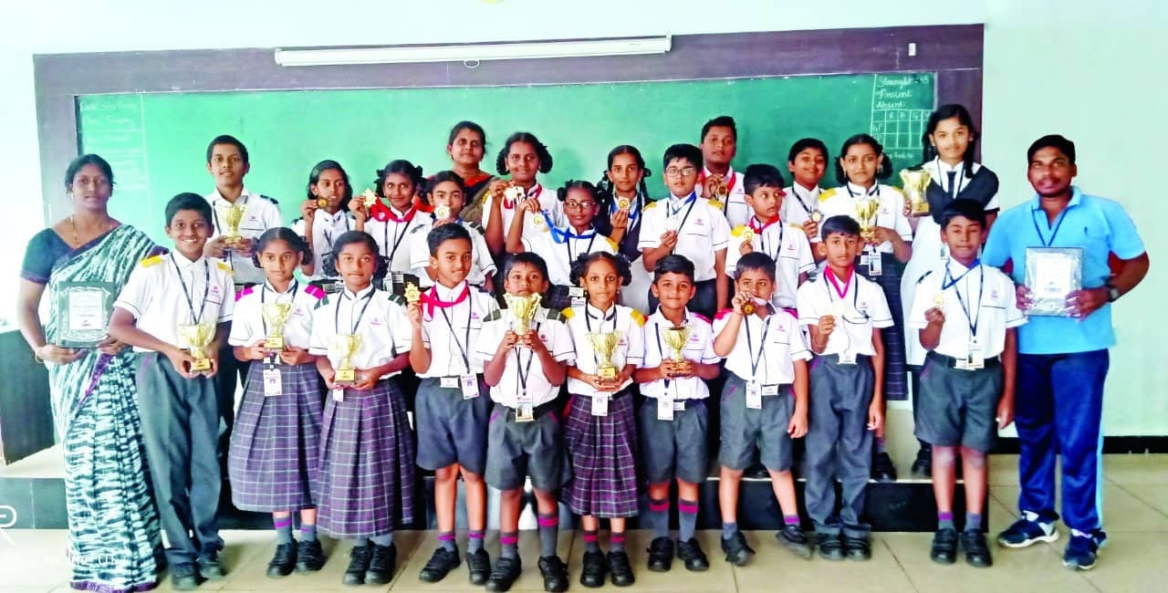 Vignan Steel City Public School-Abacus Competition