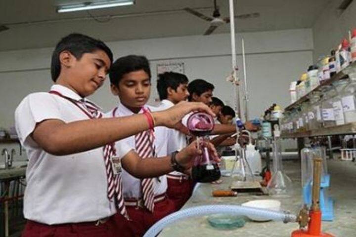 Viswasanti English Medium High School-Science Lab