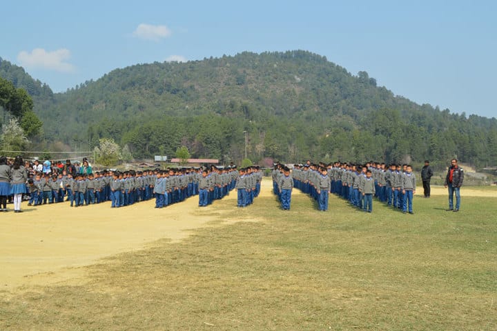 Blue Pine Residential English School-Assembly